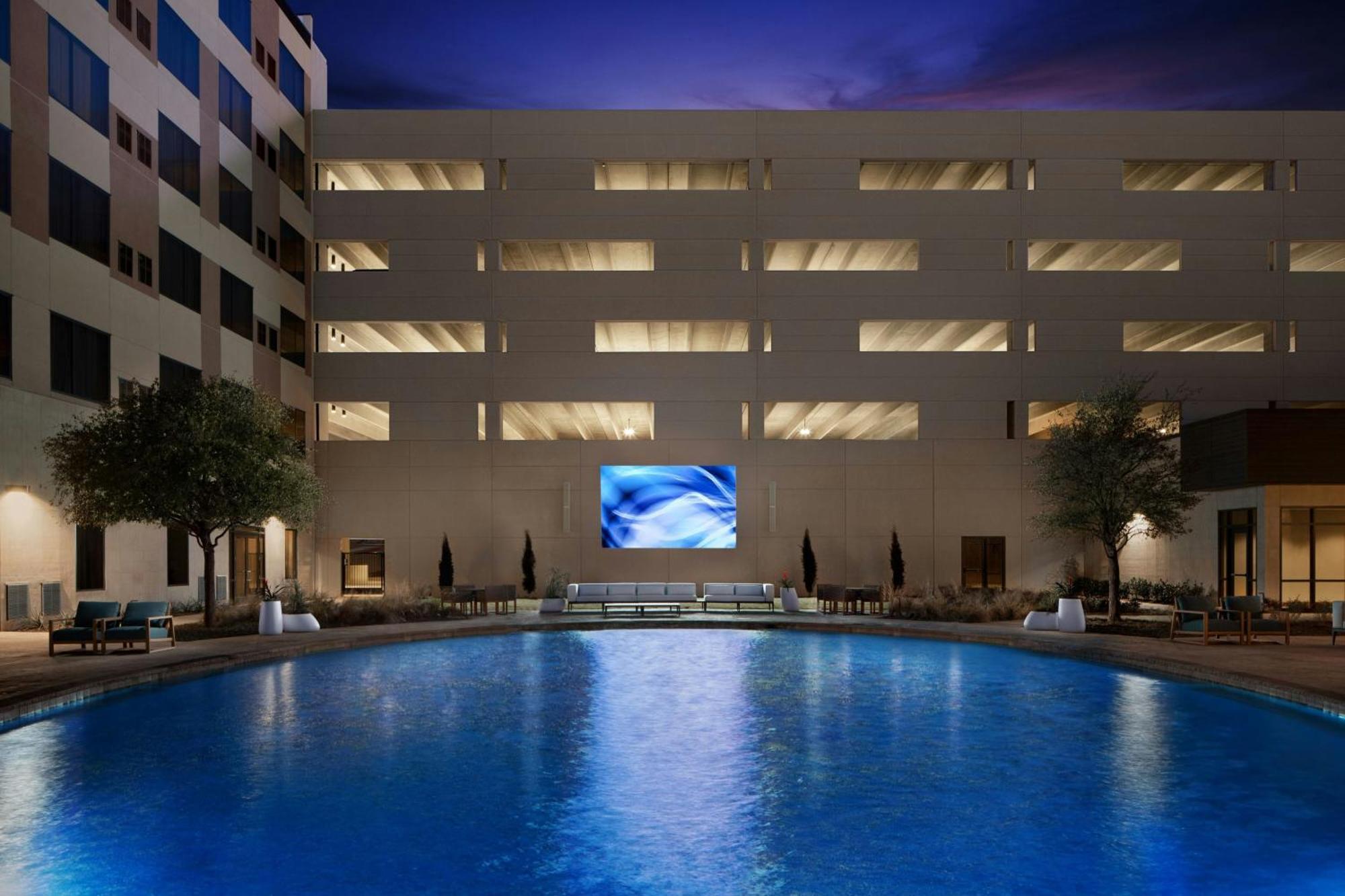 Marriott Dallas Allen Hotel & Convention Center Exterior foto